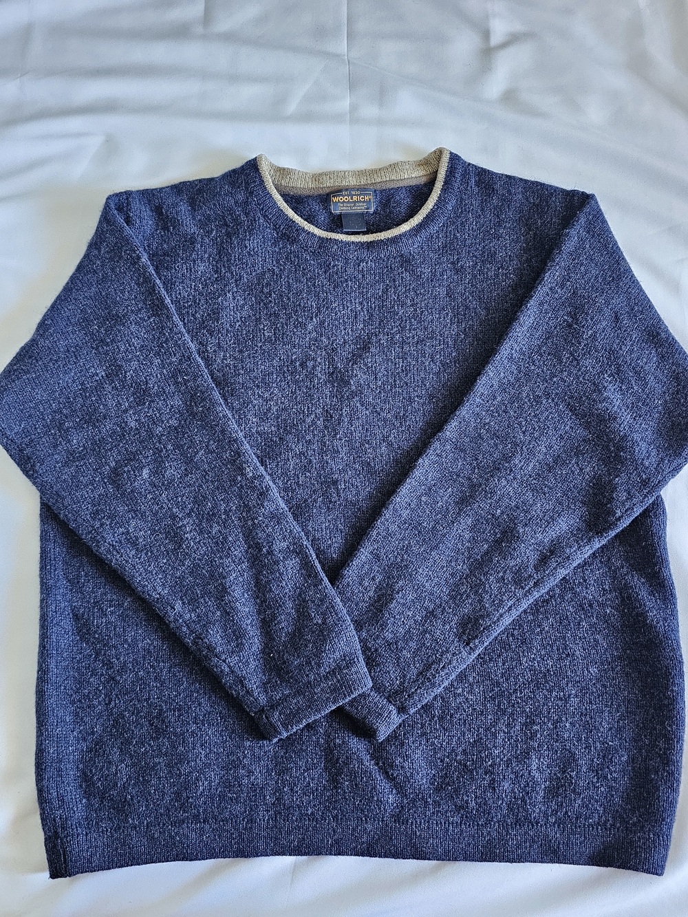 Woolrich Men’s Navy Crewneck Sweater